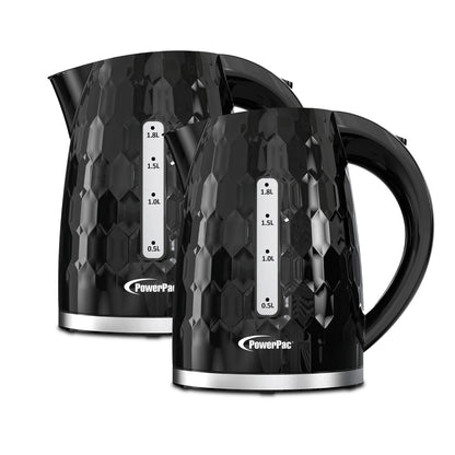 PowerPac Electric Kettle Jug, Cordless Kettle 1.8L (PPJ2010)