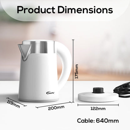 Cordless Kettle Jug Kettle 0.6L (PPJ2016BK)