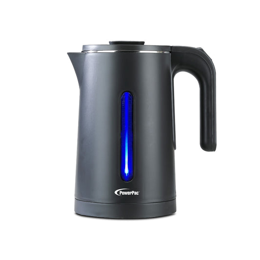 Electric Kettle Jug, Cordless Kettle 1.8L Cool Touch Insulation (PPJ2022) Black