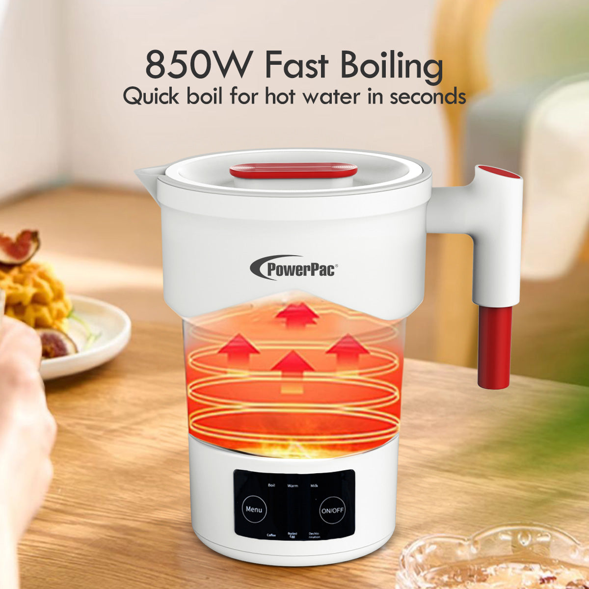 Travel Jug, Universal Kettle Jug, Travel Jug, Foldable Jug, Kettle Jug (PPJ2023)