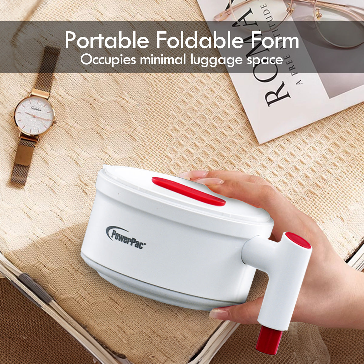 Travel Jug, Universal Kettle Jug, Travel Jug, Foldable Jug, Kettle Jug (PPJ2023)