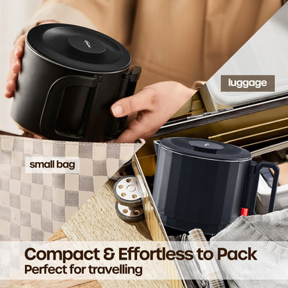 Travel Jug, Universal Kettle Jug, Travel Jug, Stainless Steel Multi Cooker, Foldable Jug, Kettle Jug (PPJ2025)