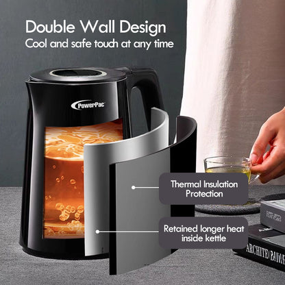 1.8L Digital Kettle Jug, Cordless Kettle Jug with Cool Touch (PPJ2035)