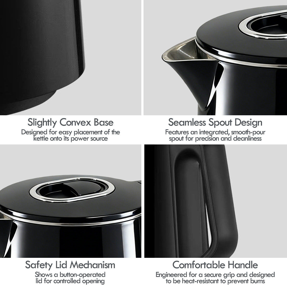 1.8L Digital Kettle Jug, Cordless Kettle Jug with Cool Touch (PPJ2035)