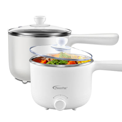 PowerPac 1.2L Multi Cooker steamboat noodle cooker with stainless steel pot (PPJ3013)