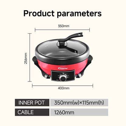 Steamboat & Multi Cooker, Hot Pot 7L with Non-stick Inner Pot (PPMC688)