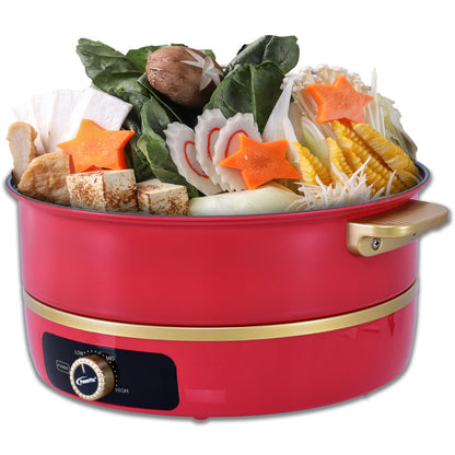 Steamboat & Multi Cooker, Hot Pot with Non-stick Inner Pot 5L (PPMC718)