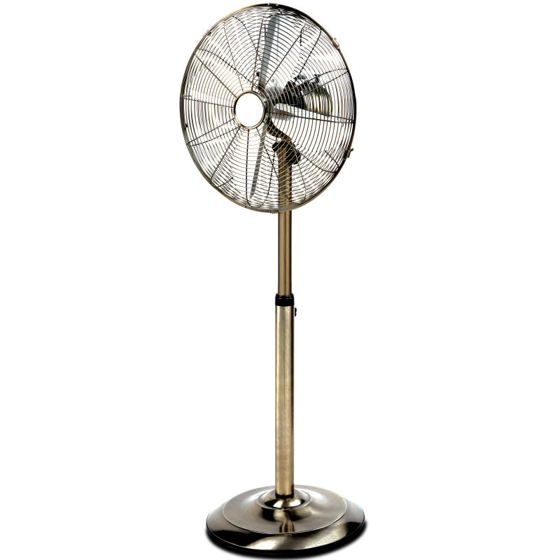 Stand Fan 16&quot; Metal Antique Retro with Oscillation &amp; High Velocity (PPMSF40)