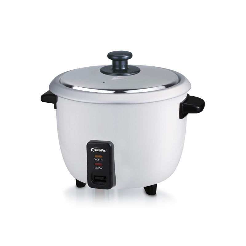 1.8L Rice Cooker with Stainless Steel Inner Pot Food Steamer (PPRC32) -  PowerPacSG