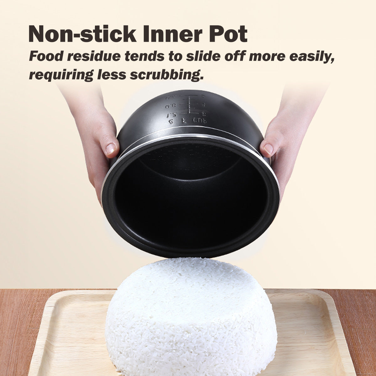 Multi-Purpose Digital Rice Cooker 1.2L with Non-stick Inner Pot (PPRC312)