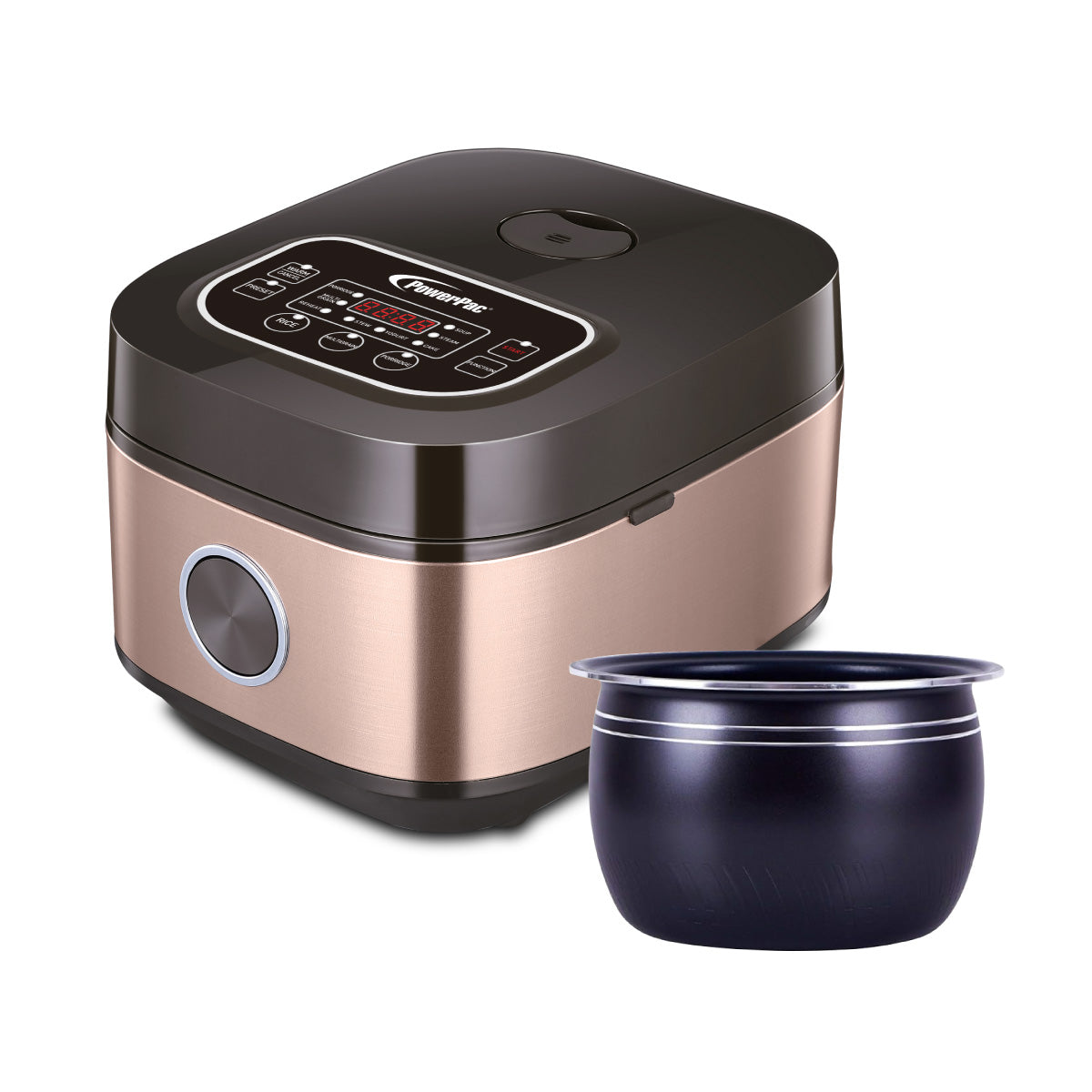 Multi-Purpose Digital Rice Cooker 1.5L with Non-stick Inner Pot (PPRC3 ...