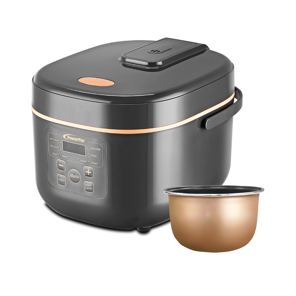 Multi-Purpose Digital Rice Cooker 1.2L with Non-stick Inner Pot (PPRC5 ...