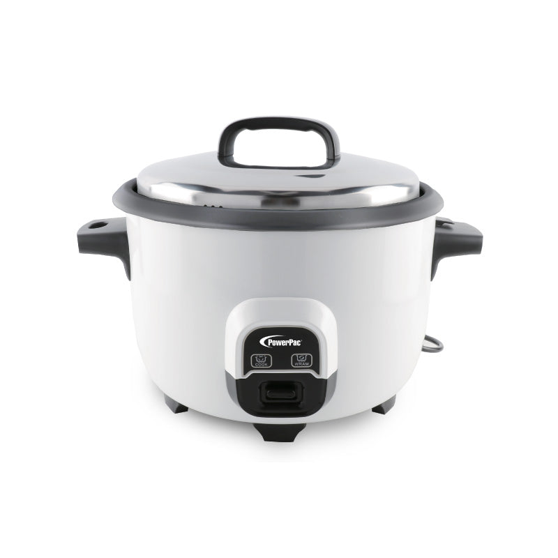PowerPac 8.0L Rice Cooker, Commercial Rice Cooker, Big Rice Cooker with 'Non Stick' Inner Pot (PPRC80)