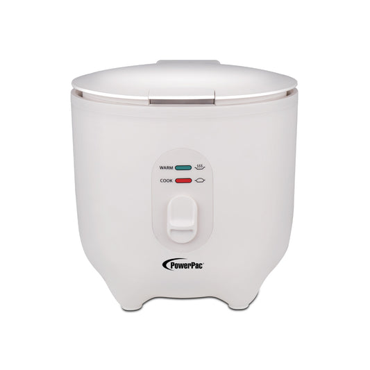 Mini Rice Cooker, Personal Rice Cooker 0.5L with non-stick Inner Pot (PPRC607) Ivory
