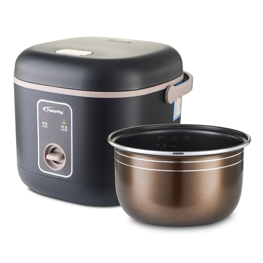 Rice Cooker 0.8L with non-stick Inner Pot (PPRC610) BK