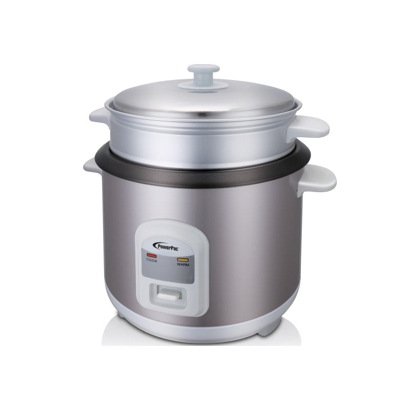 PowerPac 1.5L Rice Cooker with Steamer (PPRC66)