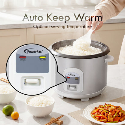 1L Rice Cooker with Steamer (PPRC64)