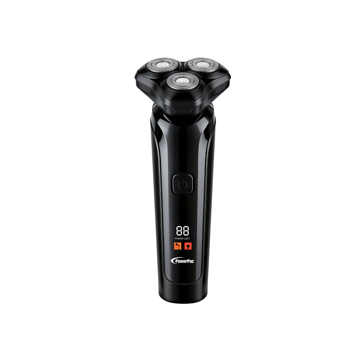 PowerPac Electric Shaver for Man, Rechargeable Shaver for Man, Digital Display (PPS1155)