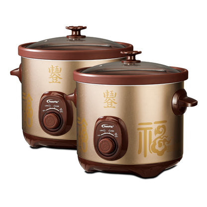 PowerPac 1.5L Slow Cooker with Ceramic Pot (PPSC15)