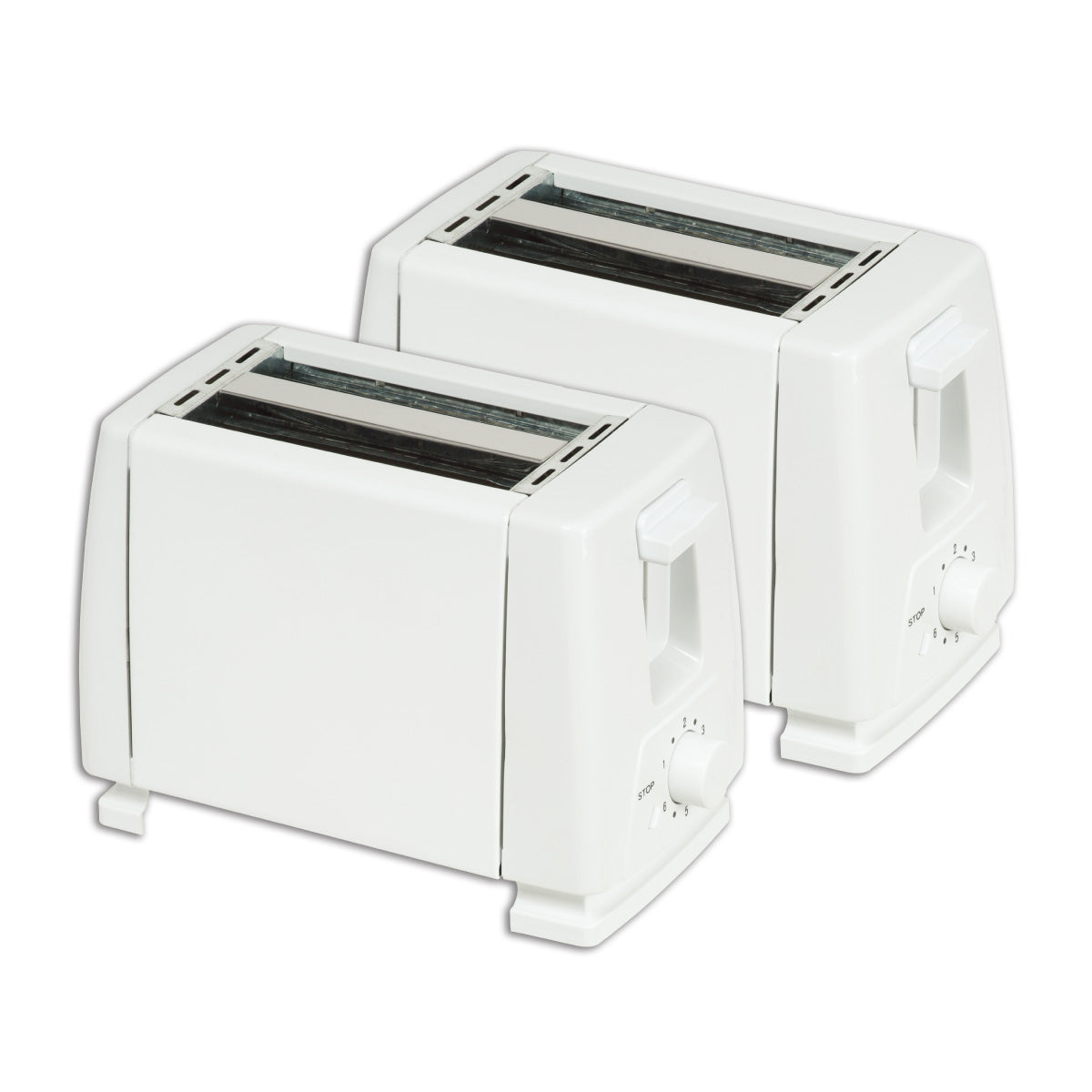 PowerPac 2 Slice  Bread Toaster Pop-up (PPT02)