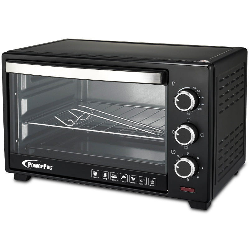 Electric Oven 25L with 1 sets of baking tray and grill and heating selector (PPT25)