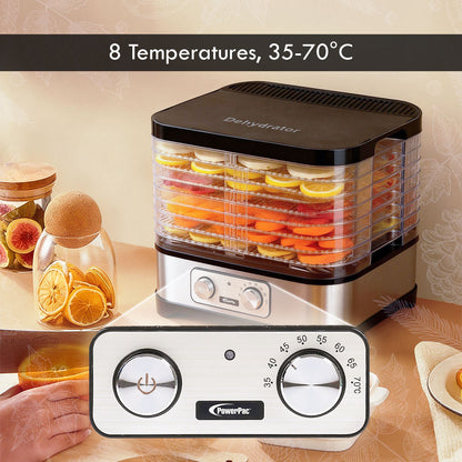Food Dehydrator, Electric Food Dryer Machine for Home Commercial Multi Tier(PPT508)