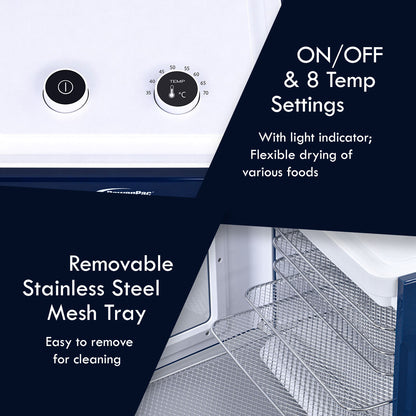 Food Dehydrator, Electric Food Dryer Machine for Home Commercial Multi Tier (PPT512)