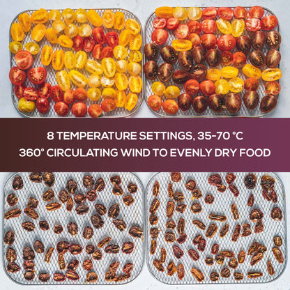 Food Dehydrator, Electric Food Dryer Machine for Home Commercial Multi Tier (PPT512)