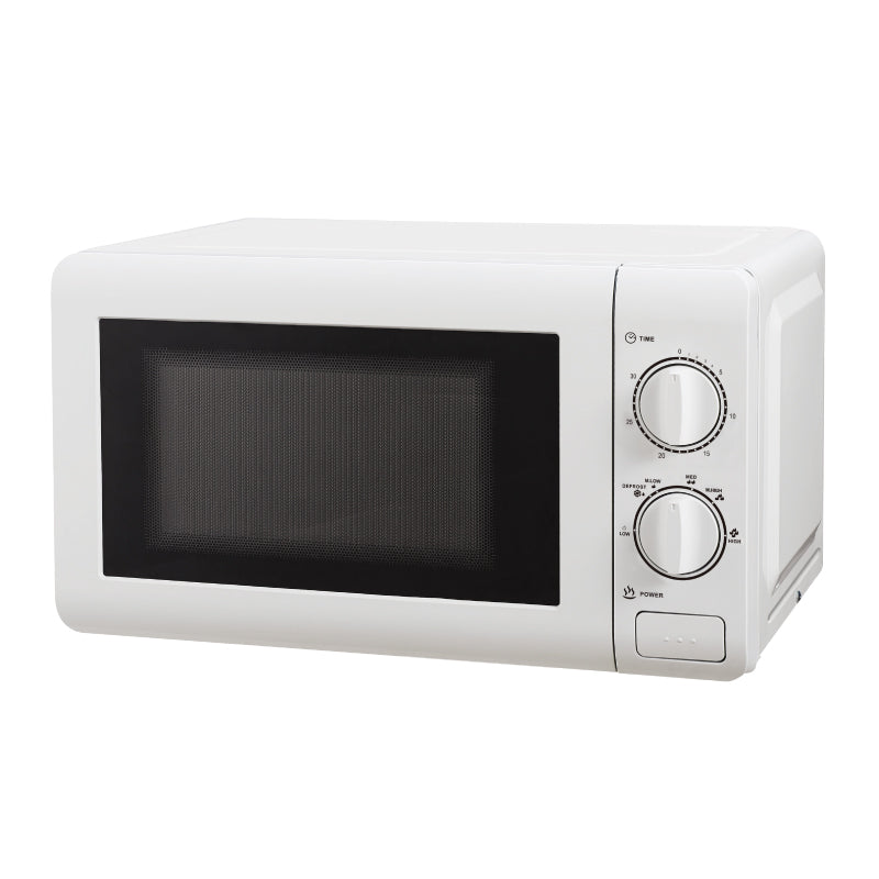 Microwave Oven 20L with 6 Power Level and Defrost Function (PPT720) White