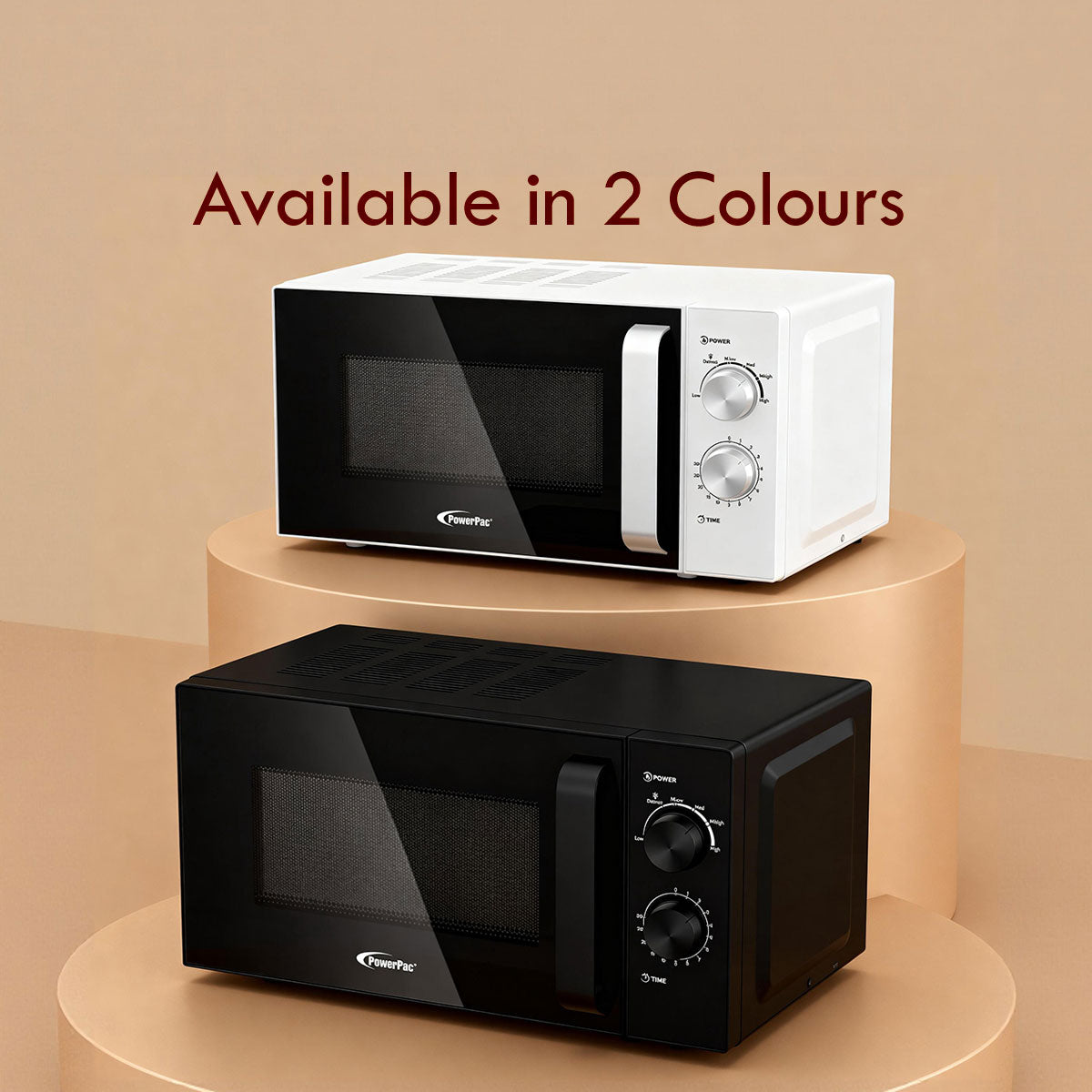 Microwave oven 25L With 4 Power Level and Defrost Function (PPT725WH)