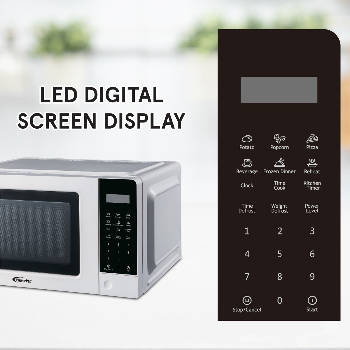 Digital Microwave Oven 20L (PPT766)