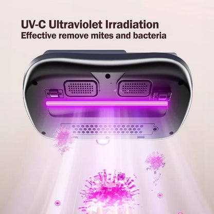 Cordless Dust Mite Vacuum Cleaner UV Anti-Dust mite Mattress Bed Sofa Handheld House (PPV1023)