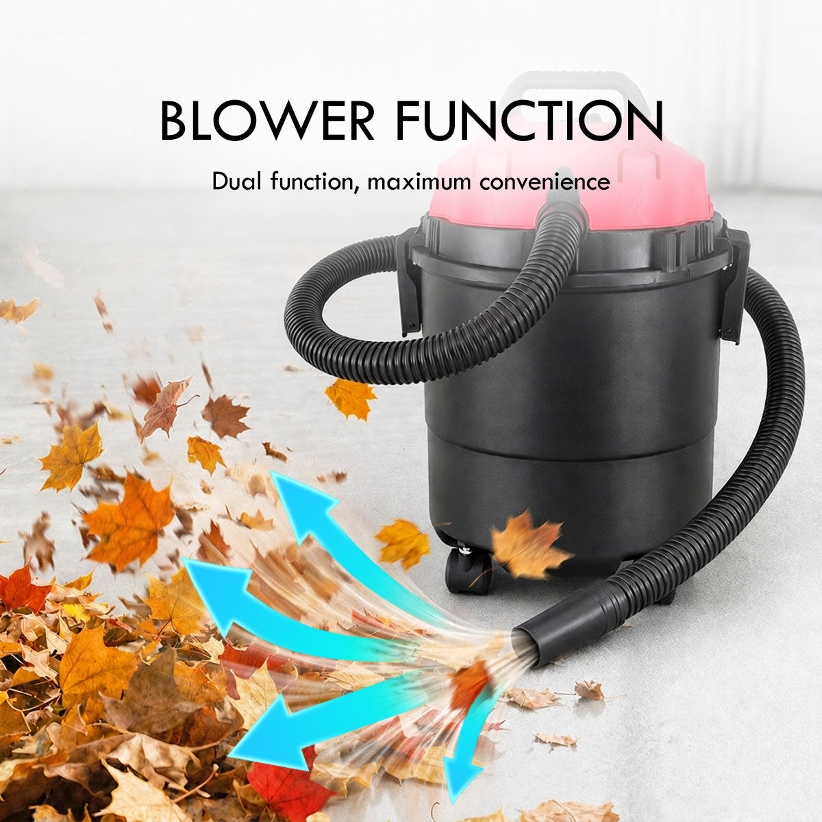 PowerPac Wet & Dry Bagless Vacuum Cleaner, Vacuum Cleaner with Blower , Vacuum Cleaner With HEPA Filter 16KPa Suction (PPV1300)