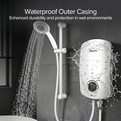 Instant Water Heater with Shower Set, Shower Heater 2.5L/Min, 3300W (PPW717)