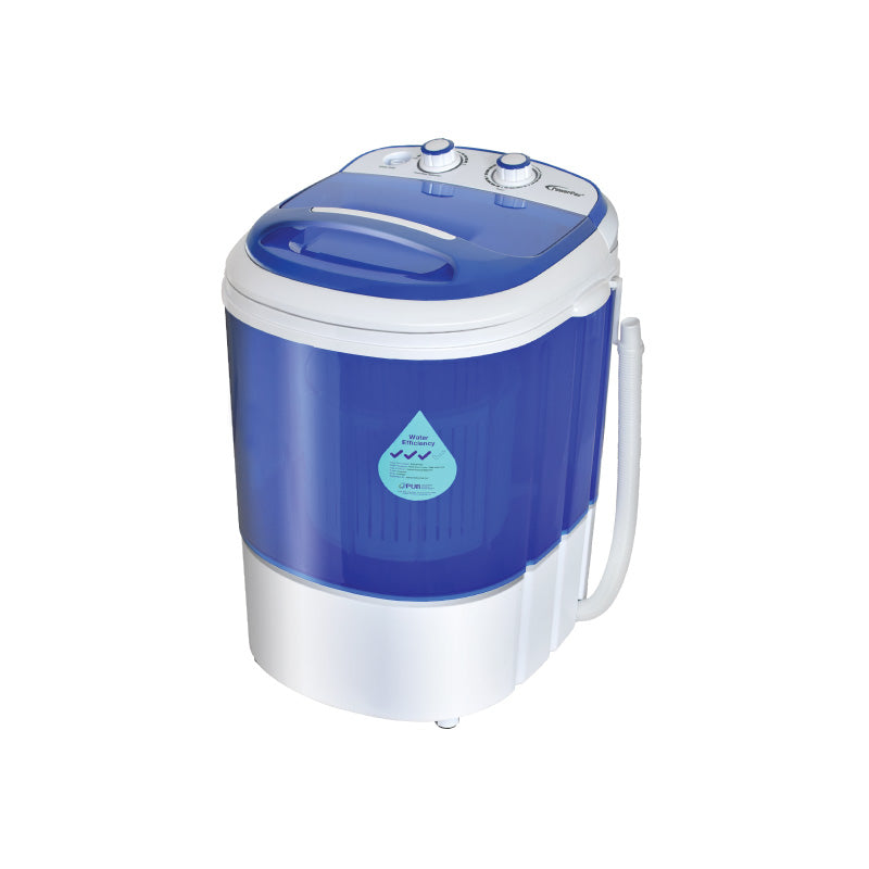 2in1 Twin Tub Mini Washing Machine - Wash & Spin Fast Laundry (PPW920)
