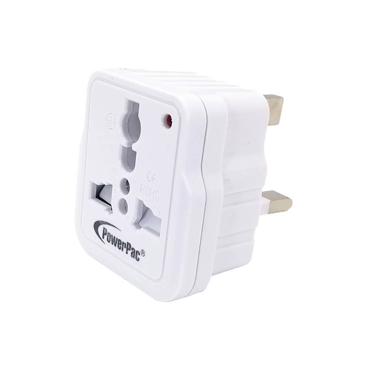 2 Pieces x Multi Travel Adapter (PT13) UK, Hong Kong Malaysia - White