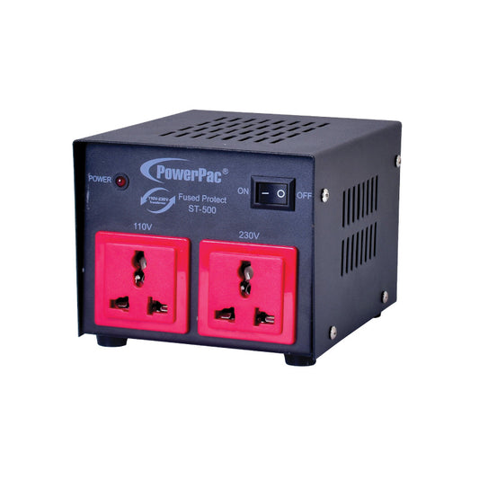 500W Heavy Duty Step Up & Down Voltage Converter Transformer 110V / 220V Voltage Regulator (ST500)