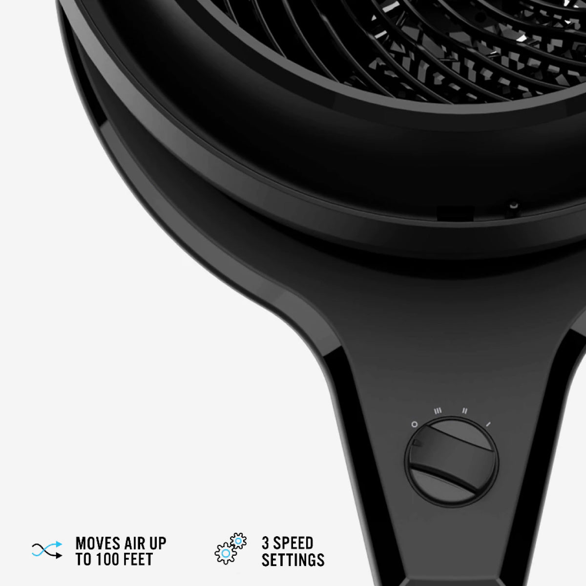 Vornado Energy Smart™ 10in Stand Air Circulator Fan, Vortex Action, Oscillation, 3-Speed (602-AN)