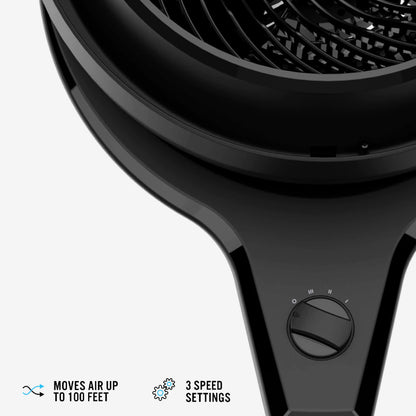 Vornado Energy Smart™ 10in Stand Air Circulator Fan, Vortex Action, Oscillation, 3-Speed (602-AN)