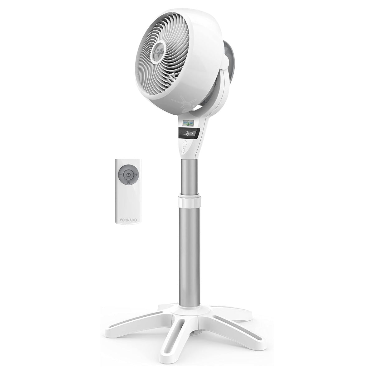 [NEA CLIMATE VOUCHER $400] Vornado Energy Smart™ Air Circulator Fan– Remote Control, Vortex Action, DC motor, Oscillation, Timer, 99-Speed, white, 683DC
