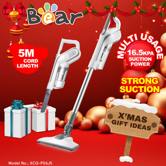 Bear Stick Vacuum Cleaner, Handheld Powerful Vacuum Cleaner with Dual hose/ Usage (XCQ-P06J5)