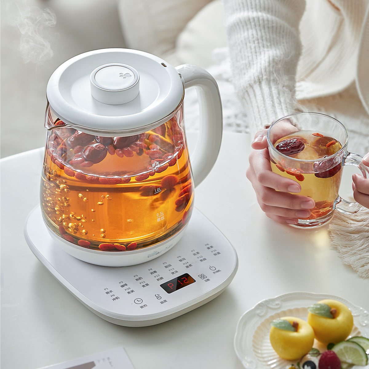 Multi Functional Kettle Bear Electric Health Kettle multi-function Kettle, Cordless Kettle Jug ...