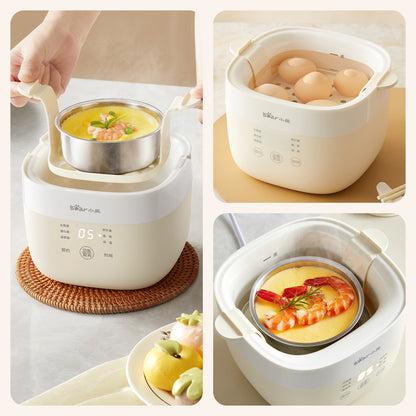 Bear Multi-Purposed Steamer 10 Eggs, 2 tier Steamer (ZDQ-T10Y2)
