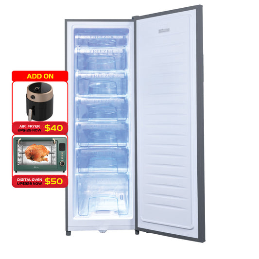 160L Chest Freezer, Upright freezer, Freestanding Freezer 160L (PPFZ160)