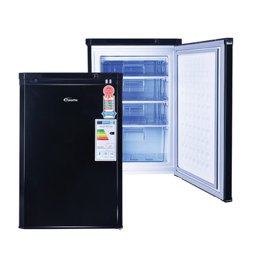 90L Chest, Upright, Freestanding Freezer (PPFZ99) Black