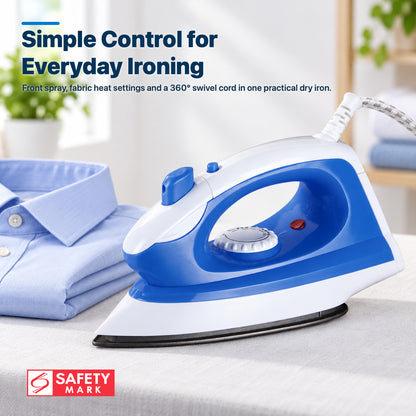PowerPac Dry Iron with Spray and Non Stick Plate (PPIN1000)