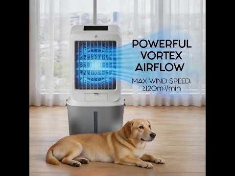 iFan Air Cooler With Humidifier | Evaporative Air Cooler | Dust Filters | 25L Water Tank | 3-Speed (IF7880A)