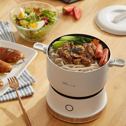 Bear 1.0L Electric Travelling Multi Cooker Multi-Function Portable (DRG-C10D1) (Singapore 3-Pin Plug) - PowerPacSG