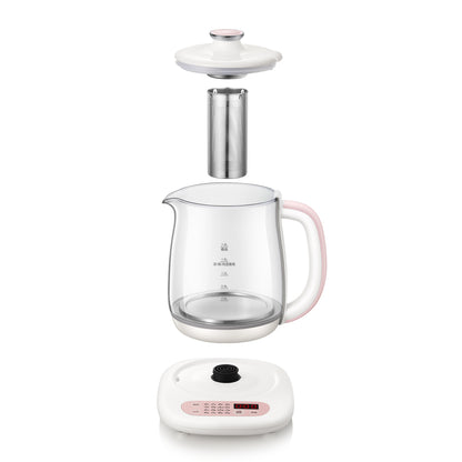 Bear Electric Health Kettle multi-function Kettle Tea Office 16 press function, 1.8L (YSH-B18A6)