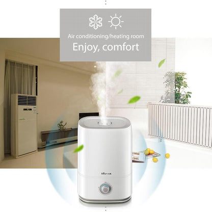 Bear 2 in 1 Humidifier & Water Air Purifier 5L Large Capacity Desktop Dual Purification Aroma Diffuser (JSQ-C50Q1) - PowerPacSG